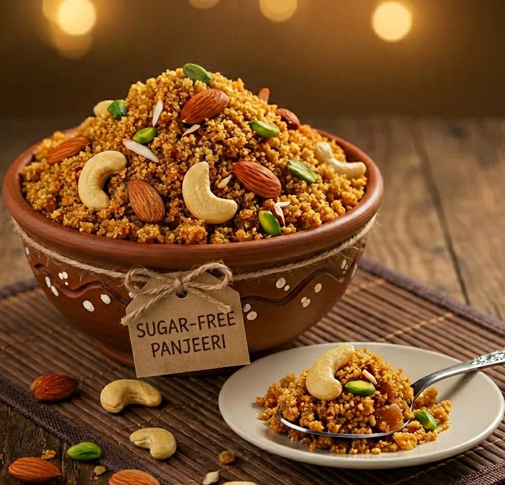 sugar free fiki panjeeri(cow desi ghee) 500gms sugar free fiki panjeeri(cow desi ghee) 500gms