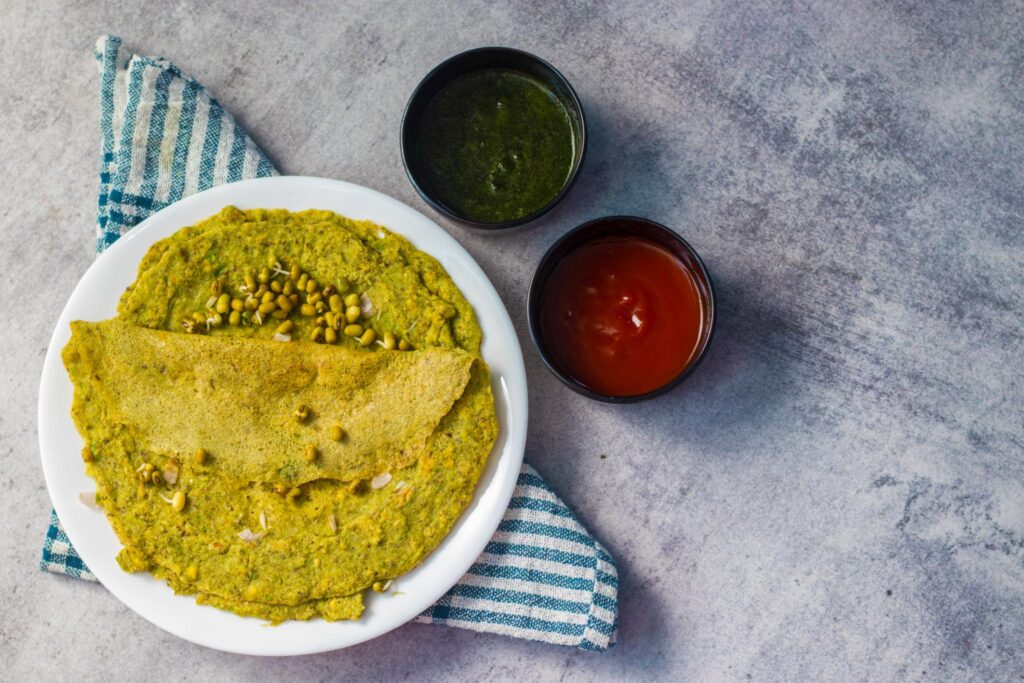 Healthy Moong Dal Chilla Recipe moongchilla 1