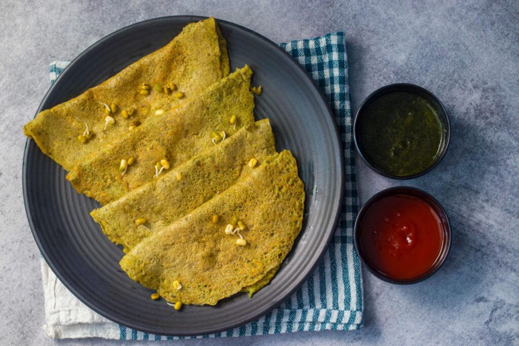 Healthy Moong Dal Chilla Recipe moongchilla 4