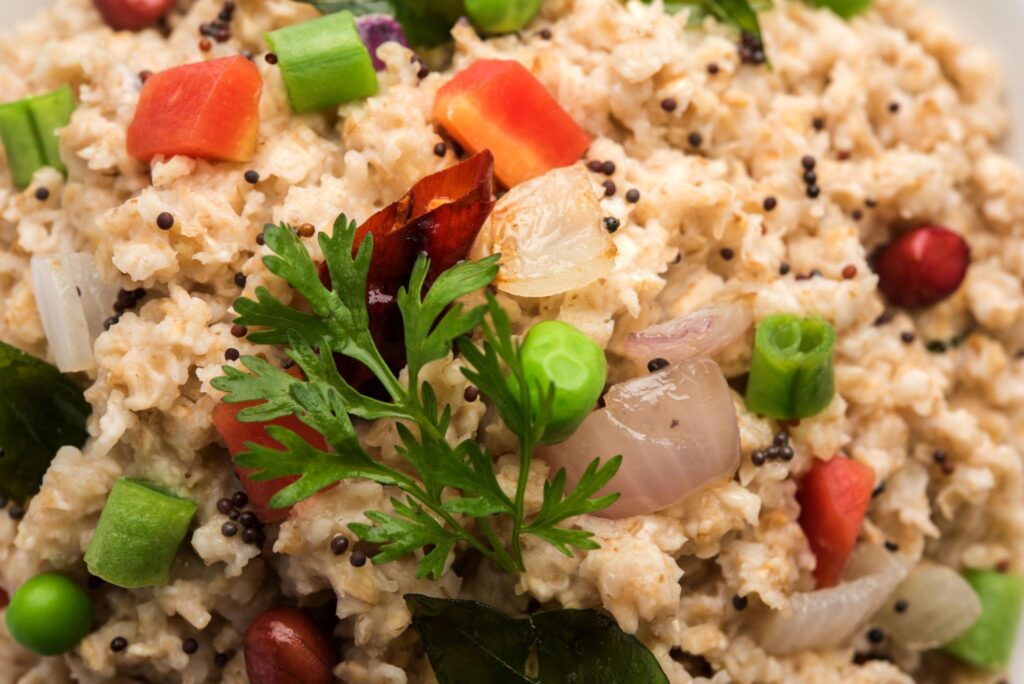 Masala Oats Recipe Easy and Simple oats 2